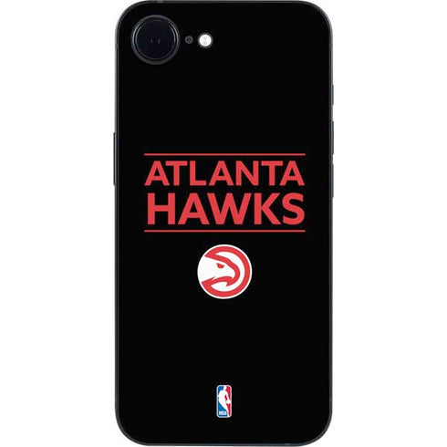 NBA Atlanta Hawks Standard - Black iPhone 16e Skin